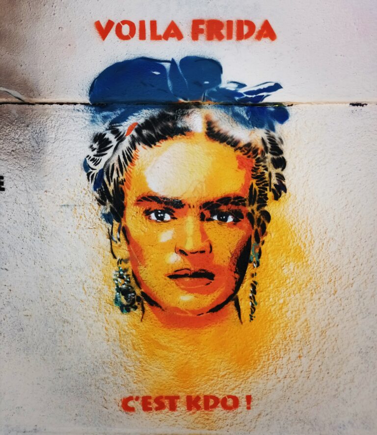Frida Kahlo by stmartiste à la JAM Gaelrie Racaille